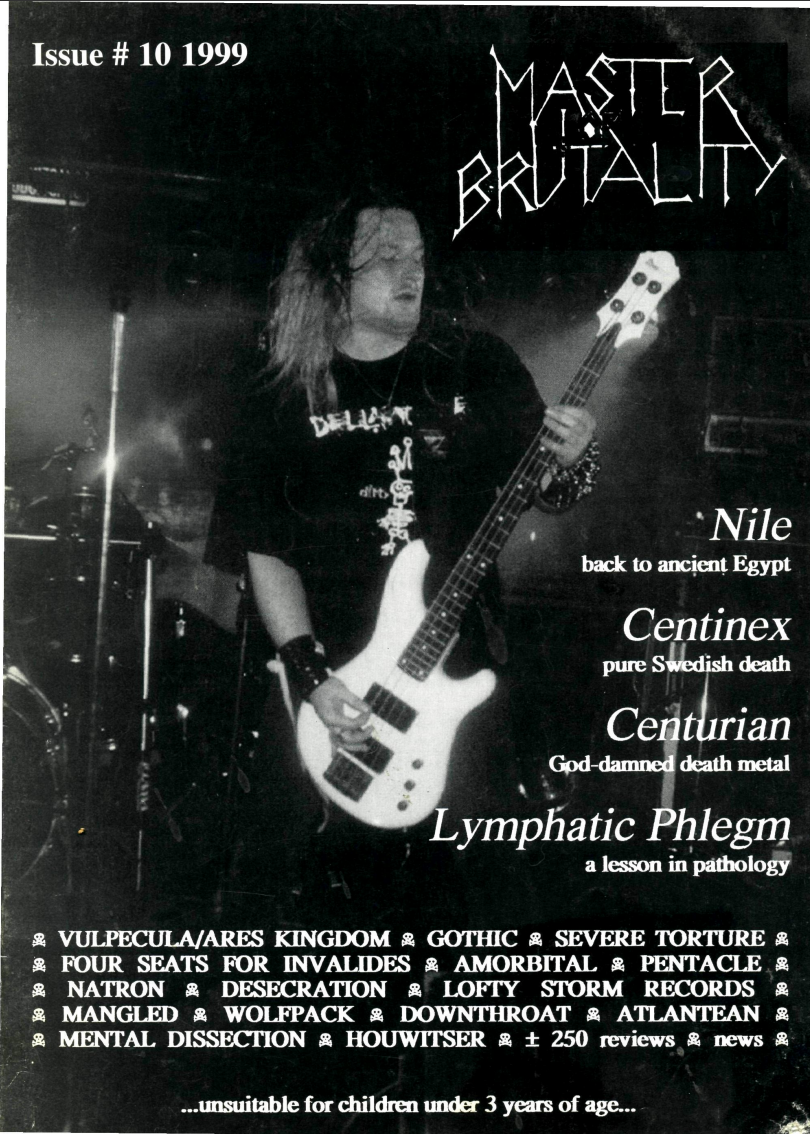 Master of Brutality Zine #10