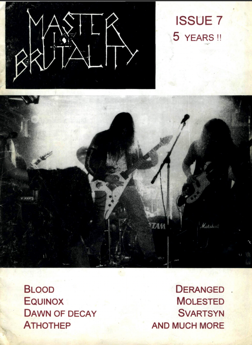 Master of Brutality Zine #5